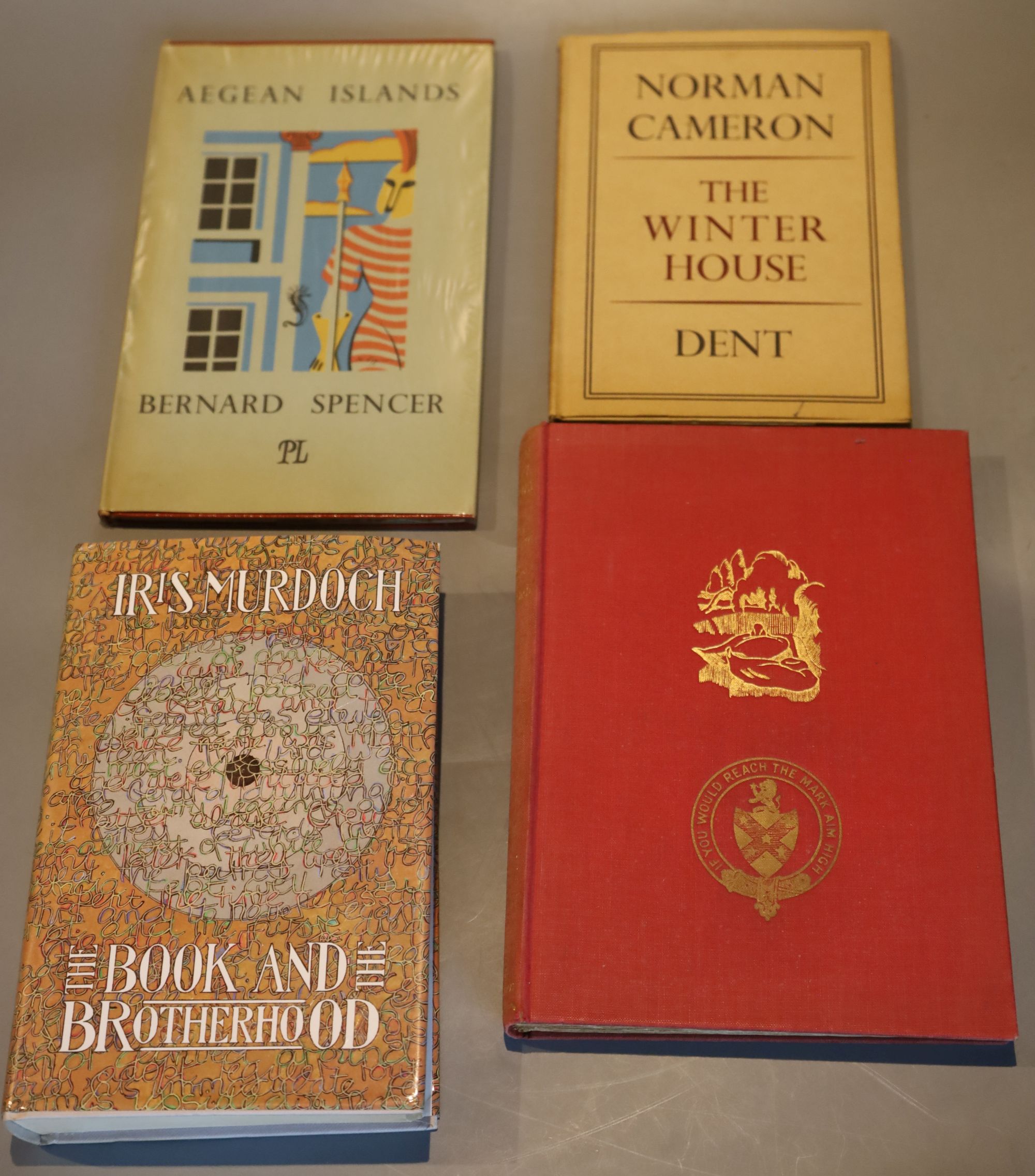 Bernard Spencer, Poetry and Prose - Works: - Aegean Islands and other poems, 8vo, with d.j., Nicholson and Watson, London 1946; Scovell